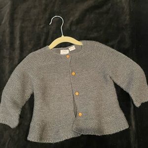 Gray 12-18 month cardigan